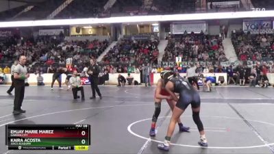 100 lbs Semifinal - Emjay Marie Marez, Garden City vs Kaira Acosta, Juic3 Acad3my