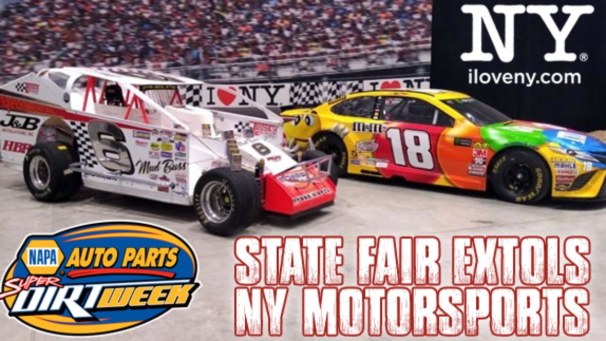 NAPA Super DIRT Week Honored With Display At New York State Fair