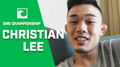 Christian Lee Talks ONE Championship Sept 8