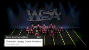 Champion Legacy Dance Academy - Small Senior Pom [2022 Senior Small (worlds) Pom Day 1] 2022 WSA South Dakota
