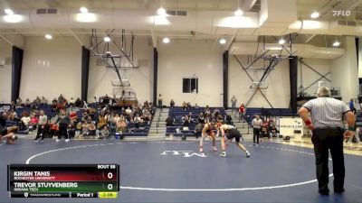 184 lbs Semifinal - Kirgin Tanis, Rochester University vs Trevor Stuyvenberg, Indiana Tech