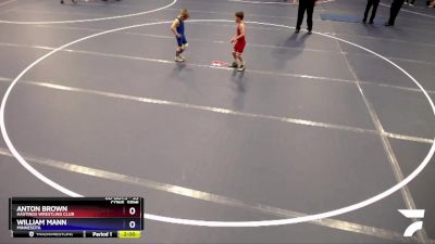 53 lbs Cons. Semi - Anton Brown, Hastings Wrestling Club vs William Mann, Minnesota