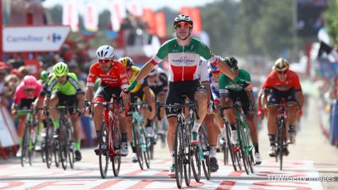 Viviani Hails Quick-Step Teammates After Stage 10 Vuelta Win