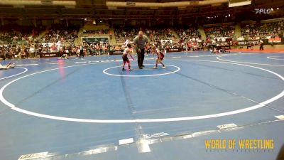 49 lbs Round Of 32 - Dayton Hoag, South Central Punisher Wrestling Club vs Kyng Walker, HURRICANE WRESTLING ACADEMY