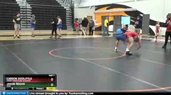 J-2 lbs Rr1 - Carson Doolittle, Sebolt Wrestling Academy vs Jakob Regan, Wwc