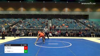 125 lbs Semifinal - Korbin Meink, Campbell vs Jeremy Trinh, Fresno State