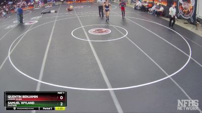 4A 113 lbs Quarterfinal - Samuel Wyland, Eastside vs Quentin Benjamin, Lugoff-Elgin