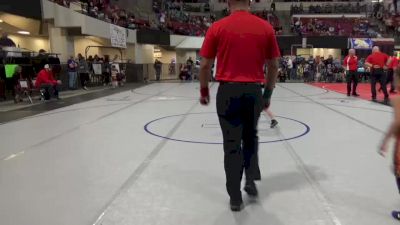 52 lbs Cons. Round 4 - Calvin Snipes, North Montana Wrestling Club vs Clay Marso, Frenchtown Wrestling Club