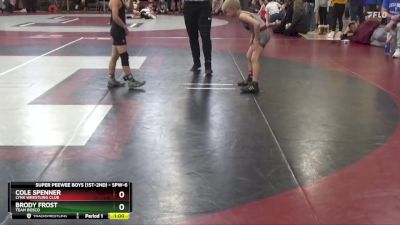 SPW-6 lbs Semifinal - Cole Spenner, Lynx Wrestling Club vs Brody Frost, Team Bosco