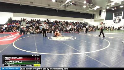 120 lbs Semifinal - Nathan Carrillo, St. John Bosco vs Abram Granados, Merced