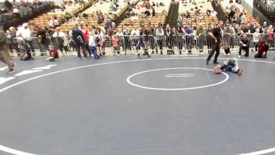 86 lbs Quarterfinal - Kolton Demers-Kreiser, Bear Cave Wrestling vs Kade Dunbar, BH-BL Youth Wrestling