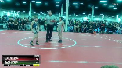 64 lbs Round 1 (10 Team) - Luke Perrota, Fair Lawn Cutters vs Isaac Jayson, Brawler Elite