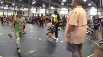 96 lbs Round 2 (6 Team) - Joey Cahill, Team Iowa Red vs Michael Klein, Steel Valley