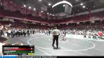 120 lbs D1 - Quarter-finals (fri 5:30 P.m.) - Nathan Schanen, Muskego vs Caleb Dennee, Marshfield