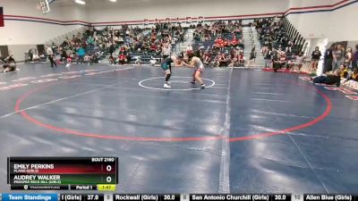 152 lbs Round 3 - Audrey Walker, Prosper Rock Hill (Girls) vs Emily Perkins, Plano (Girls)