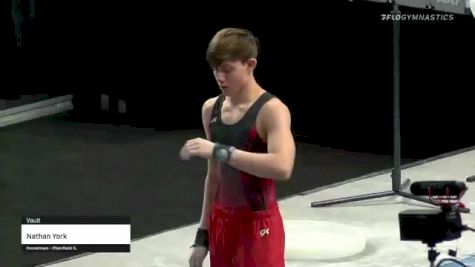 Nathan York - Vault - 2021 US Championships