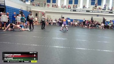 140 lbs Semifinal - Mj Evans, Hard Rock Wrestling Club vs Trenton Upayaso, Unattached