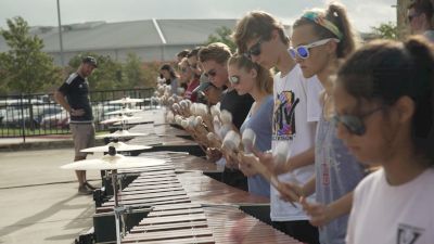 Vandegrift Front Ensemble Full Warm Up