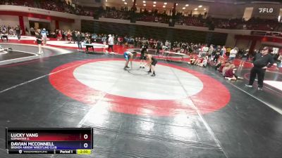 106 lbs Champ. Round 1 - Lucky Vang, IceFighter U. vs Davian McConnell, Broken Arrow Wrestling Club