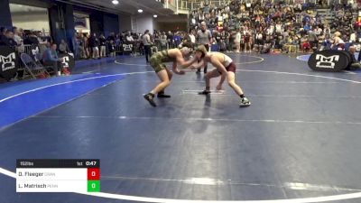 152 lbs Consy 3 - Devyn Fleeger, Cranberry vs Logan Matrisch, Penn Trafford