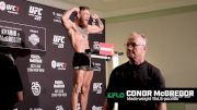 Conor McGregor Makes Weight, Issues Primal Roar | UFC 229