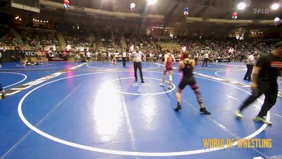 115 lbs Round Of 16 - Ella Hughes, Roundtree Wrestling Academy vs Ciarah York, Coweta Tiger Wrestling