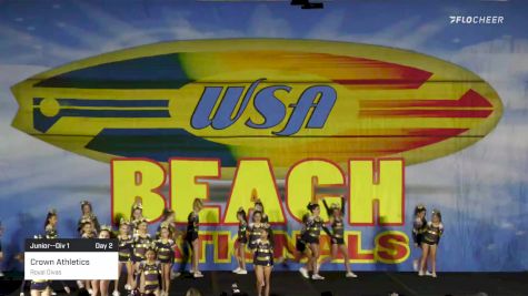 Crown Athletics - Royal Divas [2022 Junior--Div 1 Day 2] 2022 WSA Beach Nationals