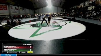 100 lbs 2nd Wrestleback And Semi-finals (16 Team) - Zurri Zamora, Amarillo Tascosa (Girls) vs Karisma Ramos, Lubbock (Girls)