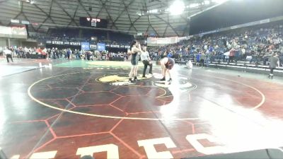 285 lbs Round 2 - Nathan Wright, South West Washington Wrestling Club vs Noah Bigboygribble, Omak Wrecking Crew