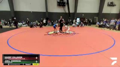 101-105 lbs Round 2 - Xavery Zollinger, East Idaho Elite Wrestling Club vs Adell Anderson, Washington