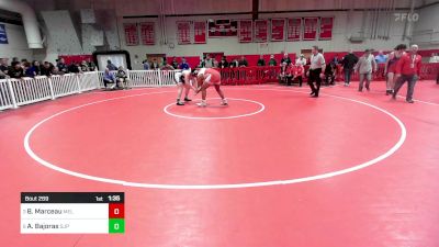 285 lbs Quarterfinal - Braden Marceau, Melrose vs Alex Bajoras, Saint John's Prep