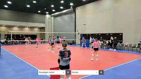 Paradigm resist vs Kairos - 2022 JVA World Challenge presented by Nike - Expo Only