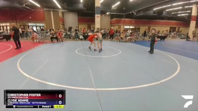 126 lbs Cons. Round 3 - Christopher Foster, Vici Wrestling Club vs Clyde Adams, Corespeed Wrestling - Hutto-Round Rock