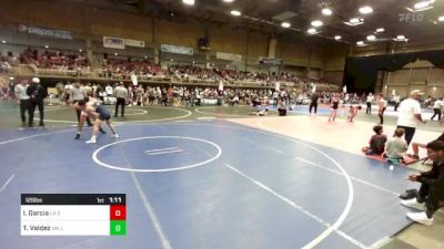 126 lbs Semifinal - Isaiah Garcia, La Gente WC vs Thomas Valdez, Valley Bad Boys