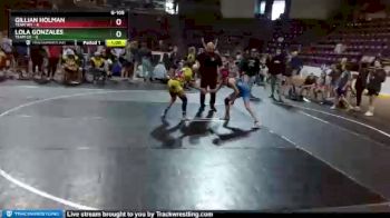 G-105 lbs Round 2 (4 Team) - Lola Gonzales, Team CO vs Gillian Holman, Team WY