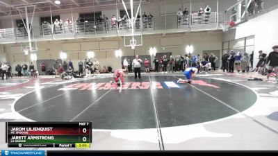 195 lbs Quarterfinal - Jarett Armstrong, La Grande vs Jarom Liljenquist, Mt. Spokane