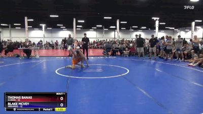 125 lbs Round 1 (16 Team) - Thomas Banas, Illinois vs Blake McVey, Arkansas