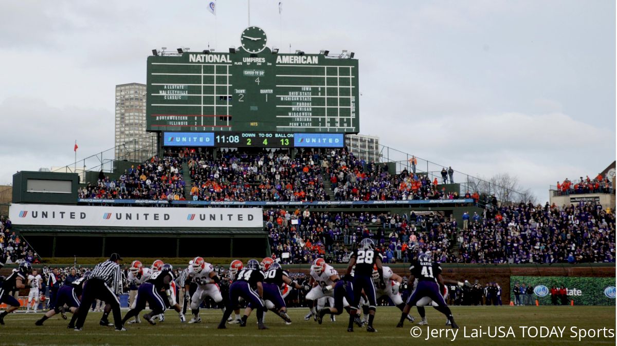 Remember When Illinois-Northwestern Only Had One End Zone?