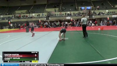 110 lbs 1st Place Match - Easton Martin, Centennial Youth Wrestling vs Everett Zeitler, Aviators