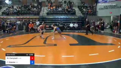 109 lbs Semifinal - McKayla Campbell, Campbellsville vs Tehani Soares, Indiana Tech