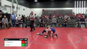 70 lbs Quarterfinals (8 Team) - Collin Bagdonas, Team Ohio (OH) vs Logan Grant, LaCrosse Area Wrestlers(WI)
