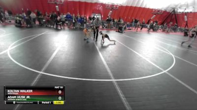 63 lbs Quarterfinal - Adam Husk Jr., Askren Wrestling vs Koltan Walker, Wisconsin