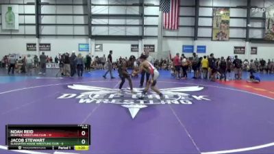 120 lbs Placement Matches (8 Team) - Jacob Stewart, SLAUGHTER HOUSE WRESTLING CLUB vs Noah Reid, IRONTIDE WRESTLING CLUB