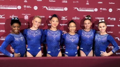 U.S. Women In 1st After Day 1 Qualifications At 2018 World Championships