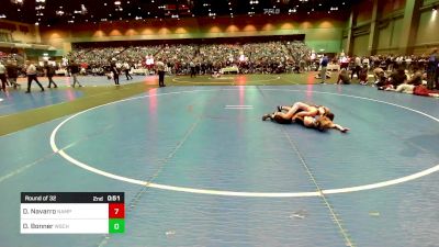 120 lbs Round Of 32 - Dedrick Navarro, Nampa vs Daxton Bonner, Wasatch