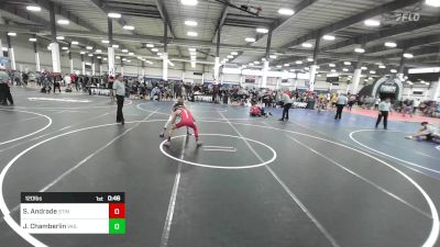 120 lbs Consi Of 32 #2 - Santana Andrade, Stingrays vs Joseph Chamberlin, Vail Wrestling