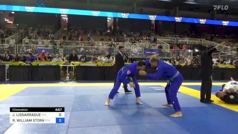 JÉRÔME LISSARRAGUE vs RYAN WILLIAM STORK 2024 Pan Jiu Jitsu IBJJF Championship