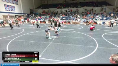 122 lbs Quarterfinal - Vivian Urrioln, Reverence Wrestling Club vs James Dean, Palmetto State Wrestling Acade