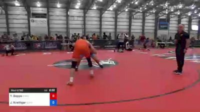 86 kg Round Of 32 - Trevor Dopps, Cowboy RTC vs Jared Krattiger, Gopher Wrestling Club - RTC