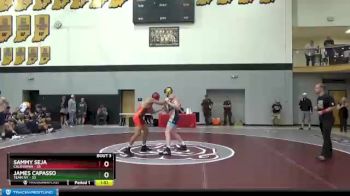 136 lbs Quarterfinals (8 Team) - Sammy Seja, California vs James Capasso, Team NY